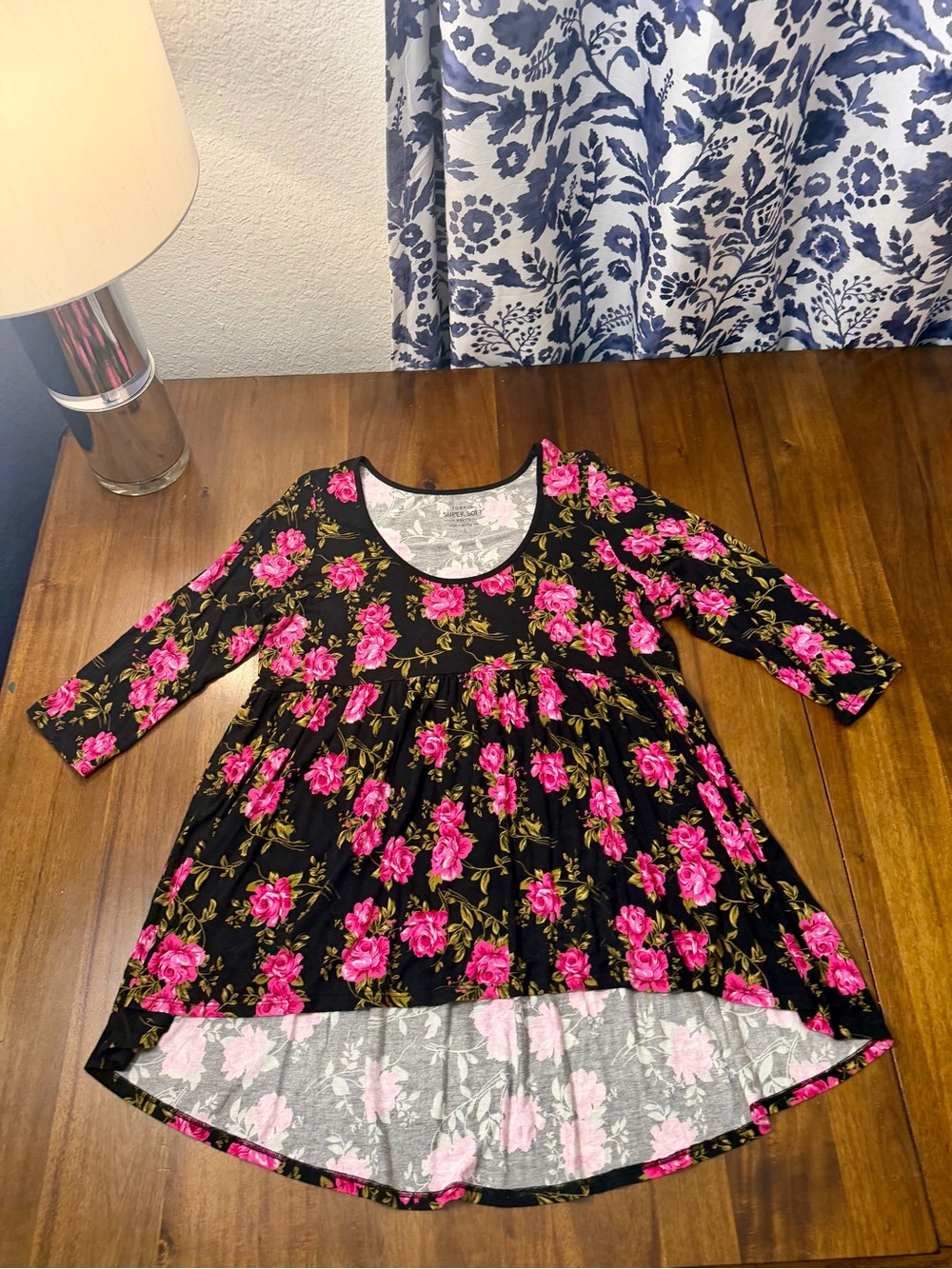 Torrid Floral Hi-Low Tunic Top